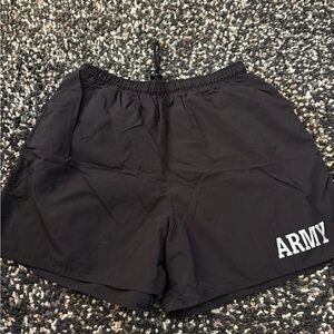 Black Army Men’s  Shorts
